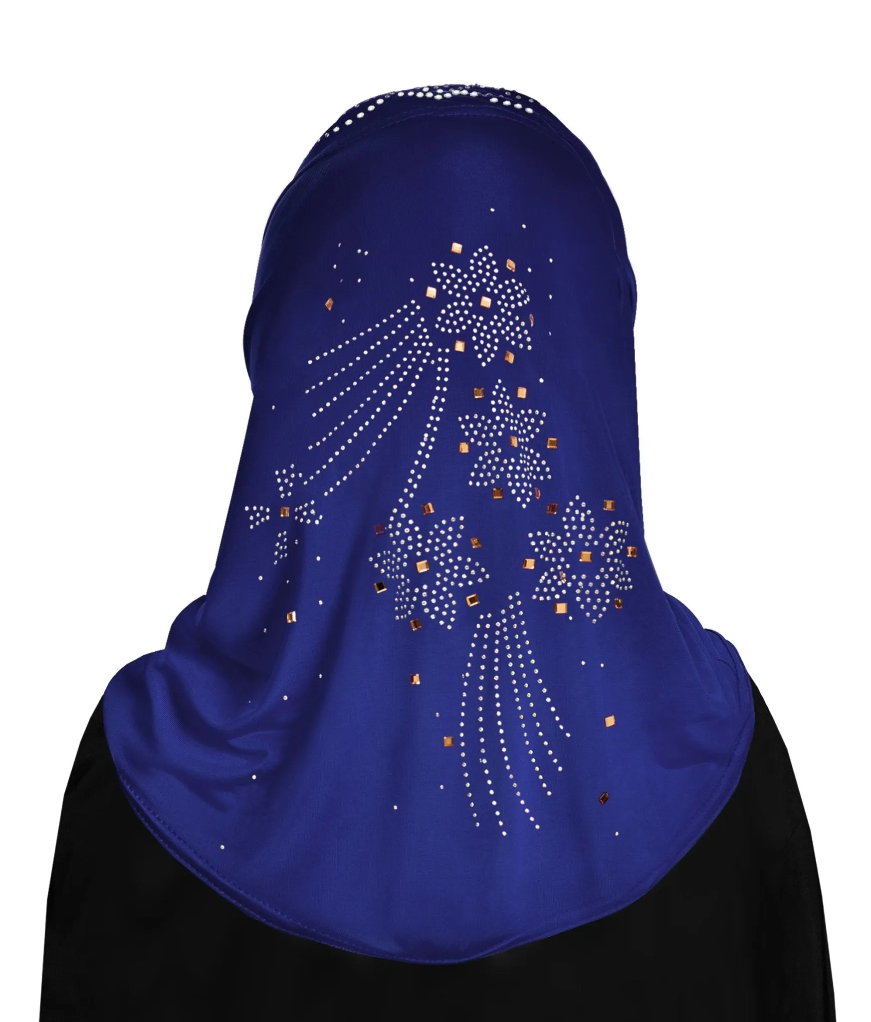 Girl's Aiyah Amira Hijab 1 piece Lycra Pull On Headscarf MADE IN TURKEY