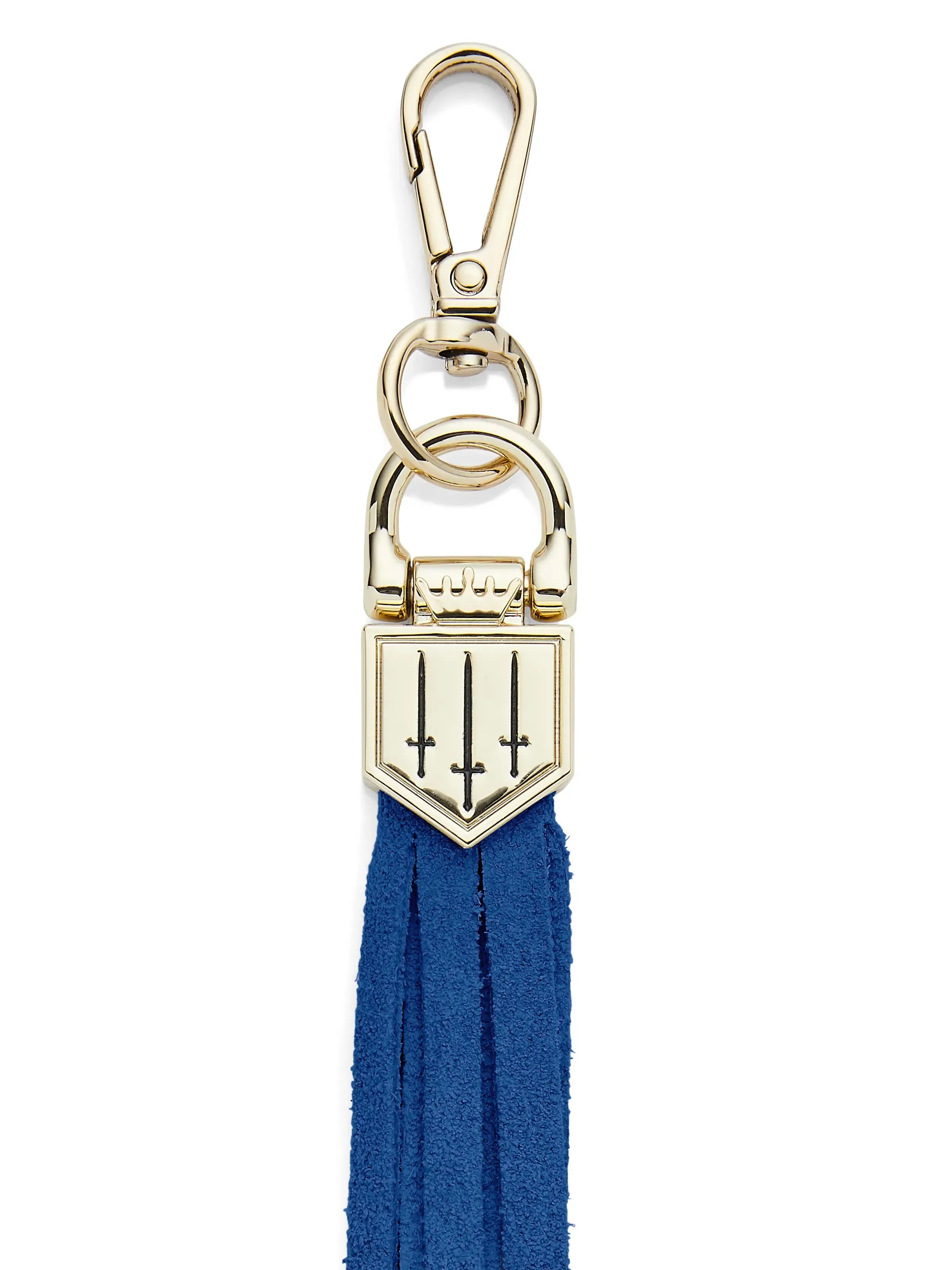 Handbag Tassel - Porto Blue Suede