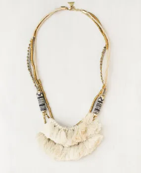 Hmong Tassel Statement Necklace