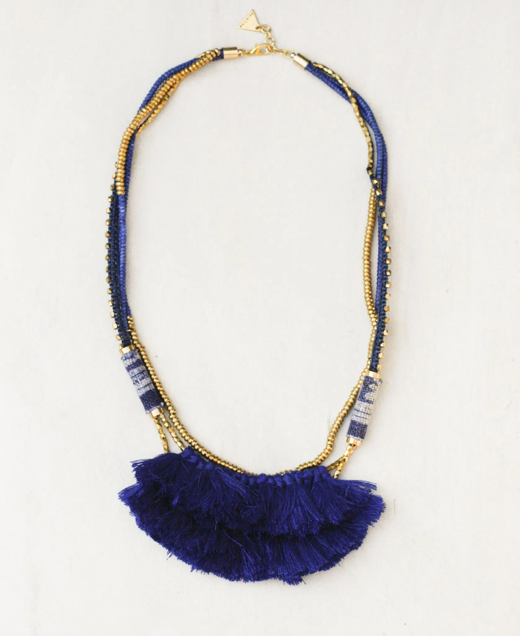 Hmong Tassel Statement Necklace