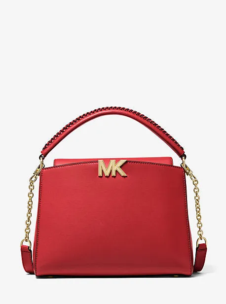 Karlie Medium Leather Satchel