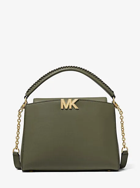 Karlie Medium Leather Satchel