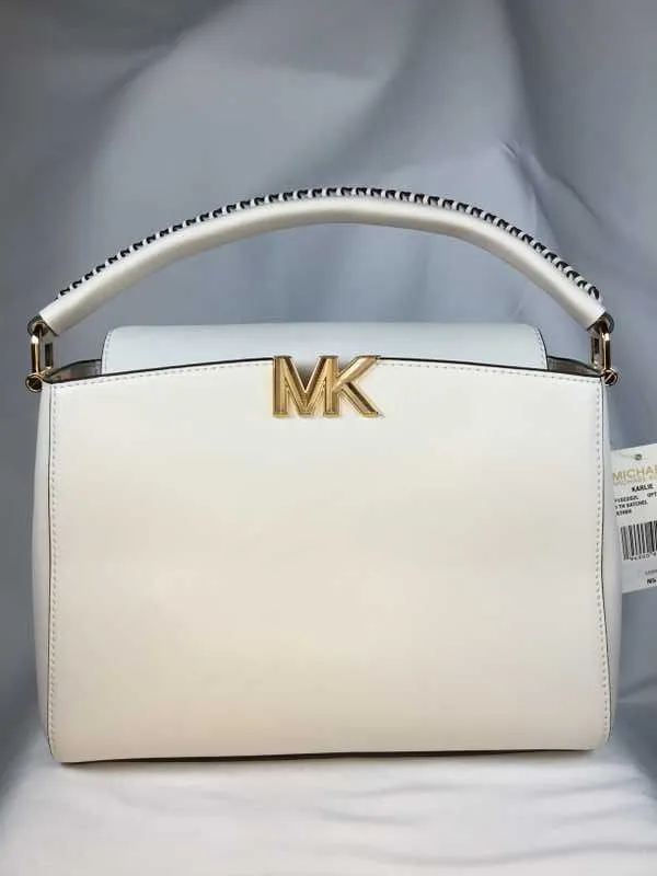 Karlie Medium Leather Satchel