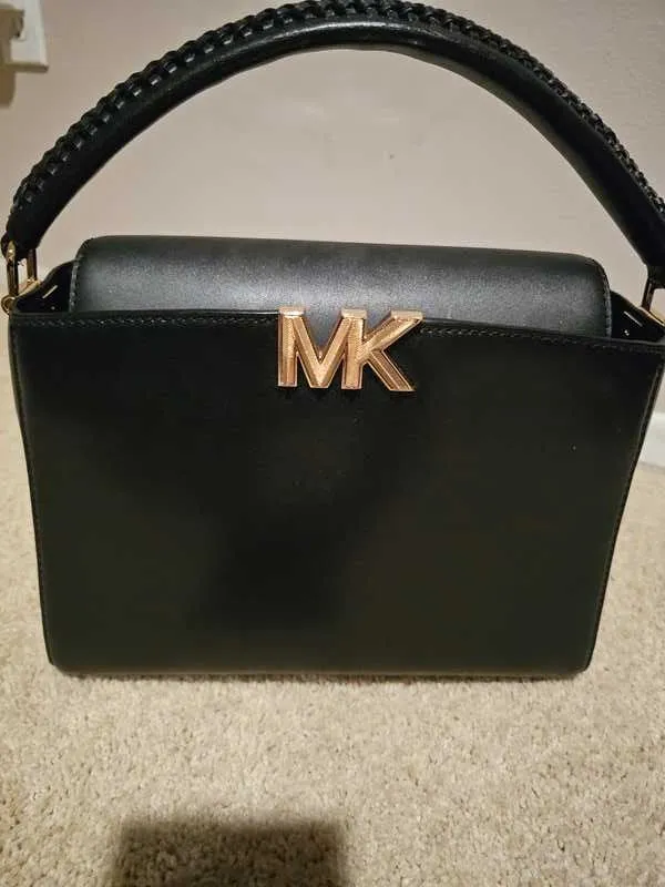 Karlie Medium Leather Satchel