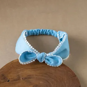 Lace Headband - Light Indigo