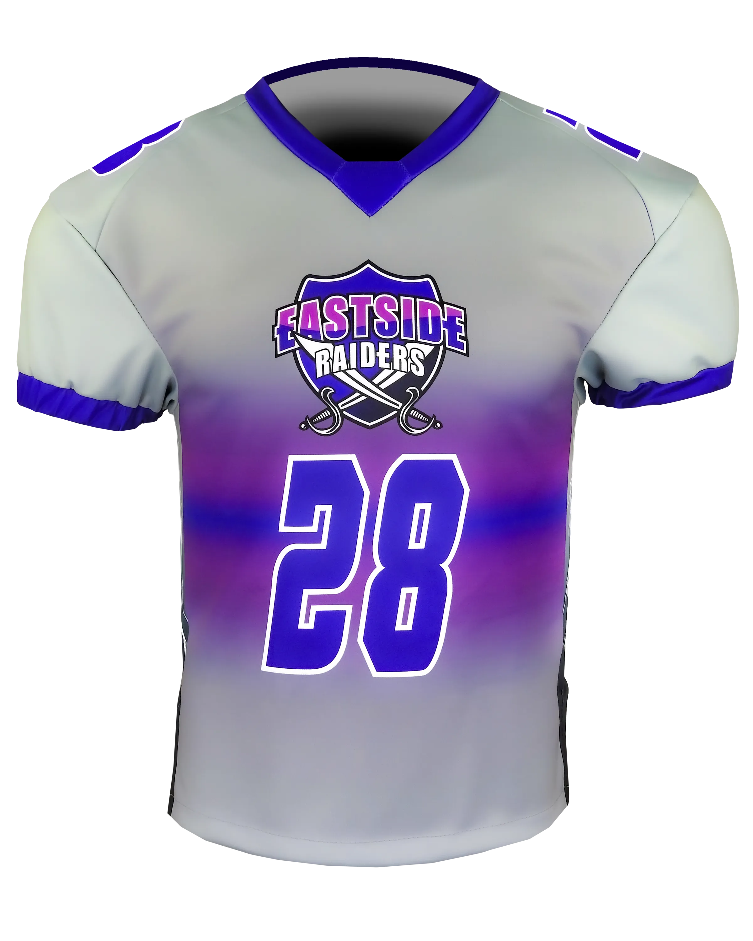 Lateral Garter Sleeve Flag Football Jersey