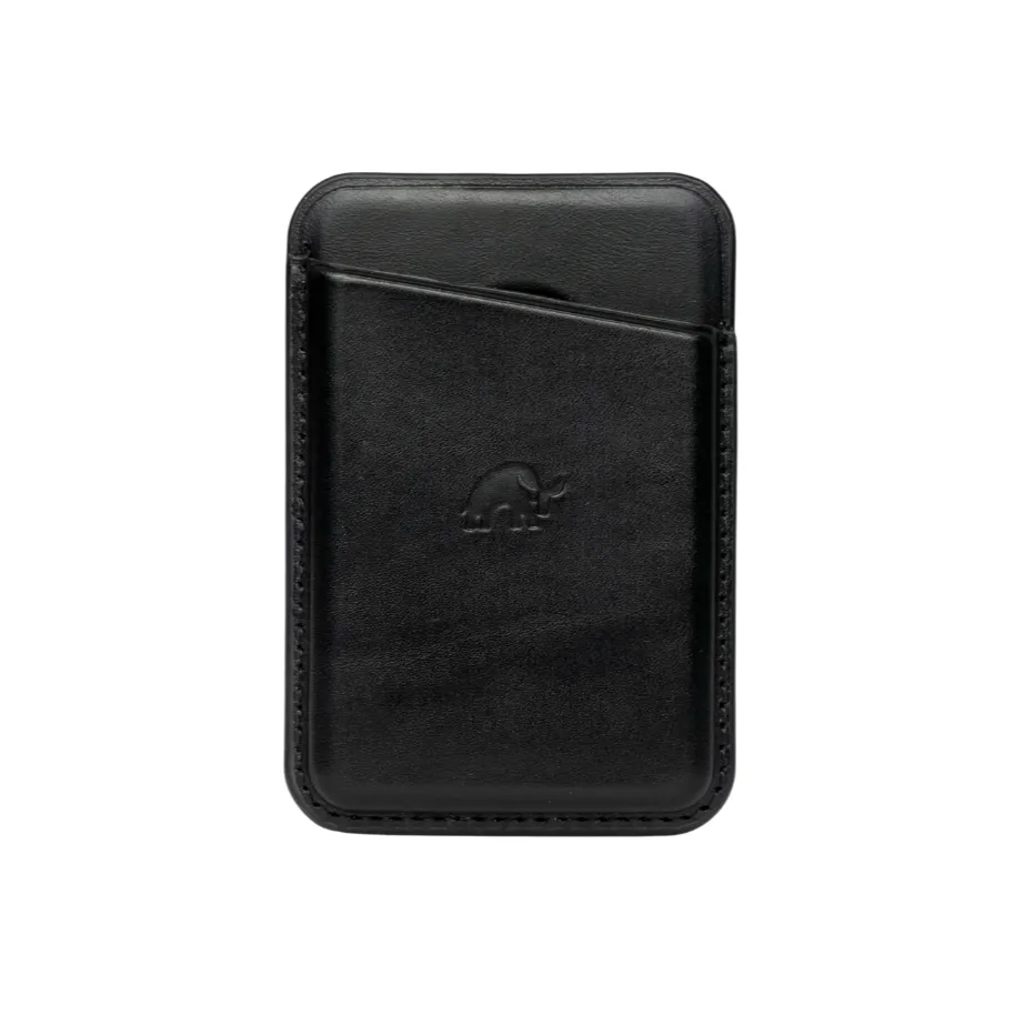 Leather Magnetic Wallet - BLACK EDITION