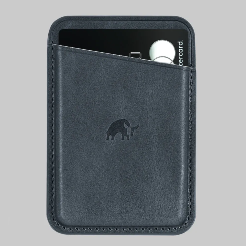 Leather Magnetic Wallet - OCEAN