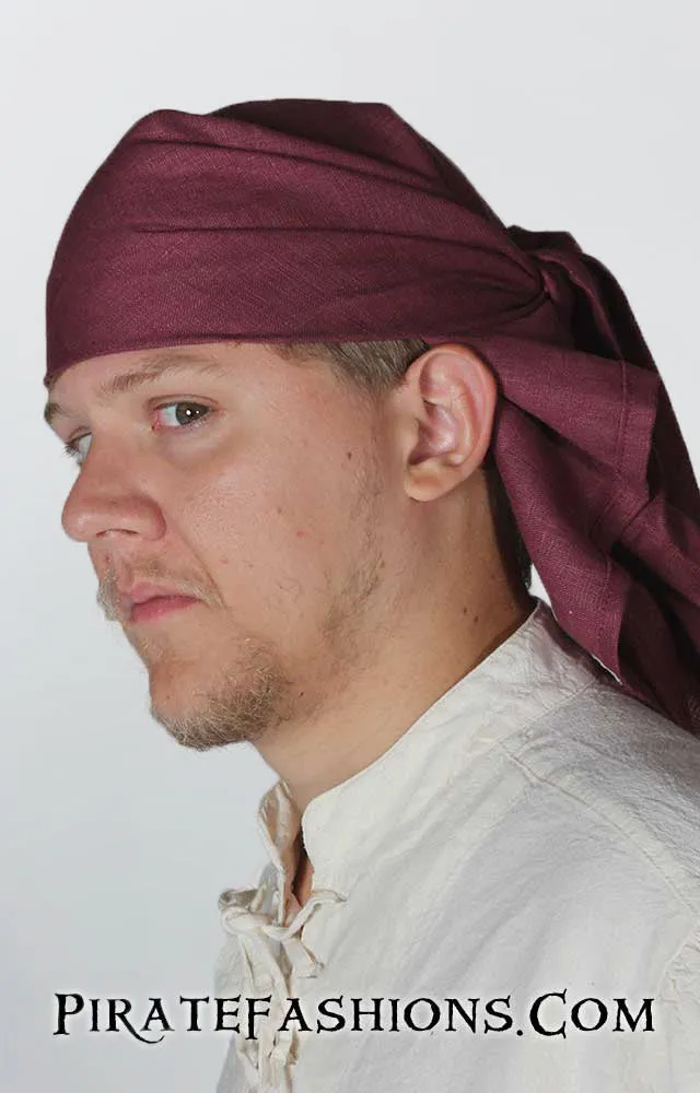 Linen Pirate Bandana