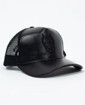 LOGO MESH TRUCKER CAP