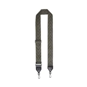 Markberg Olive and Gunmetal Maisey Guitar Strap