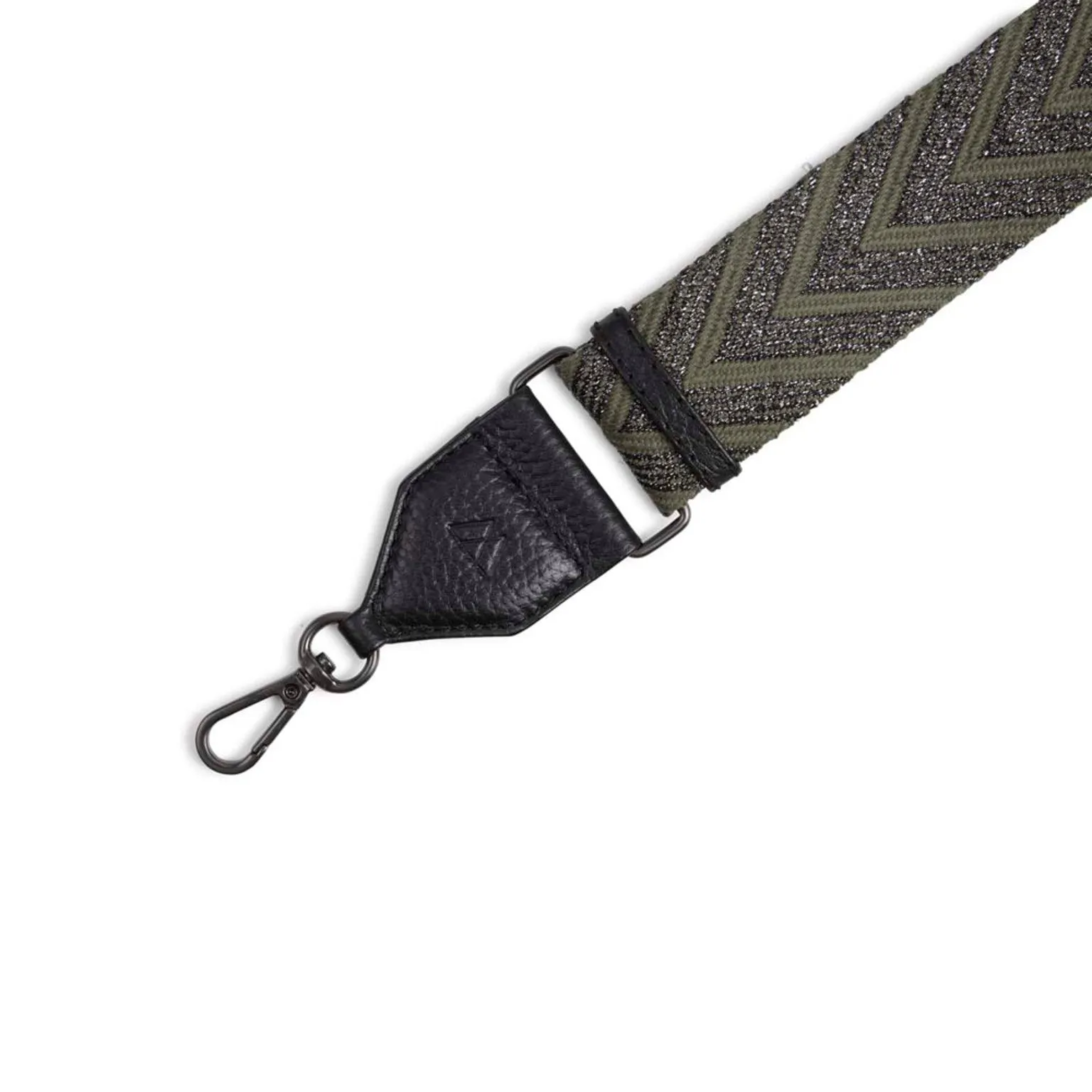 Markberg Olive and Gunmetal Maisey Guitar Strap