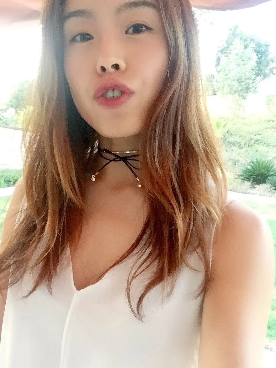 Metal Bar Choker