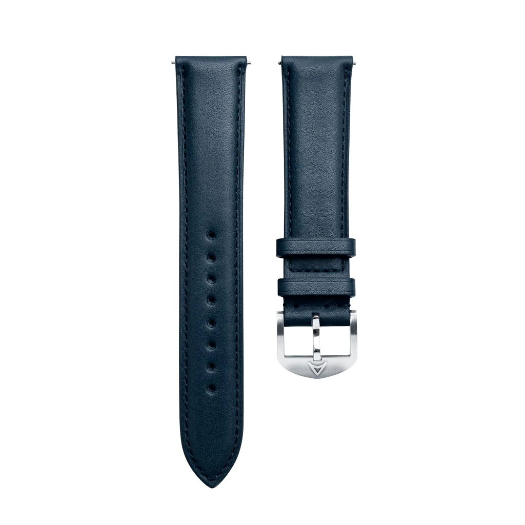 Midnight Blue Joy Leather Strap