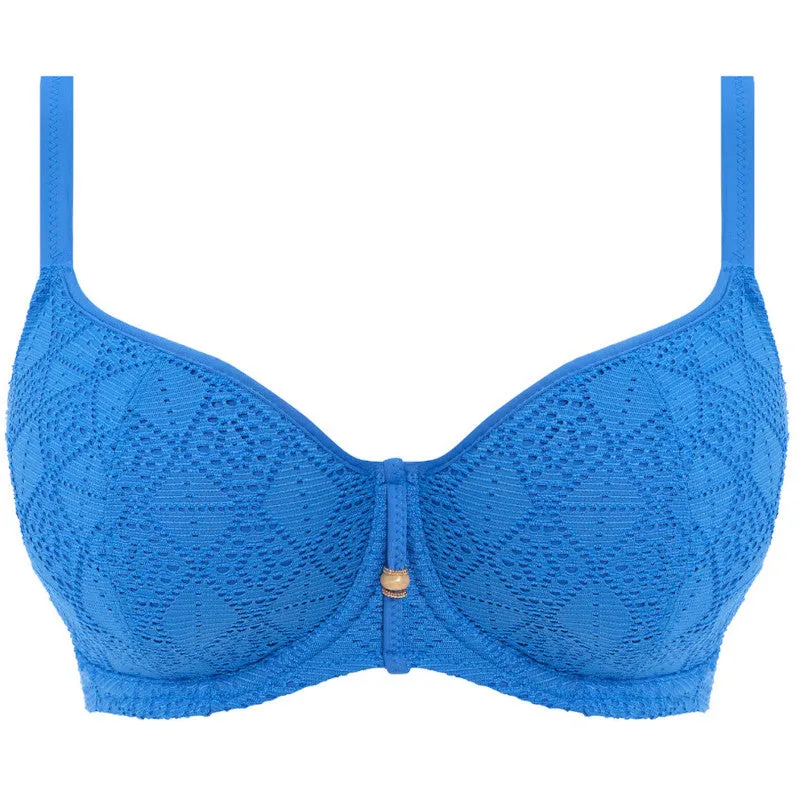 Nomad Nights Sweetheart Bikini Top Atlantic Blue - Freya Swim