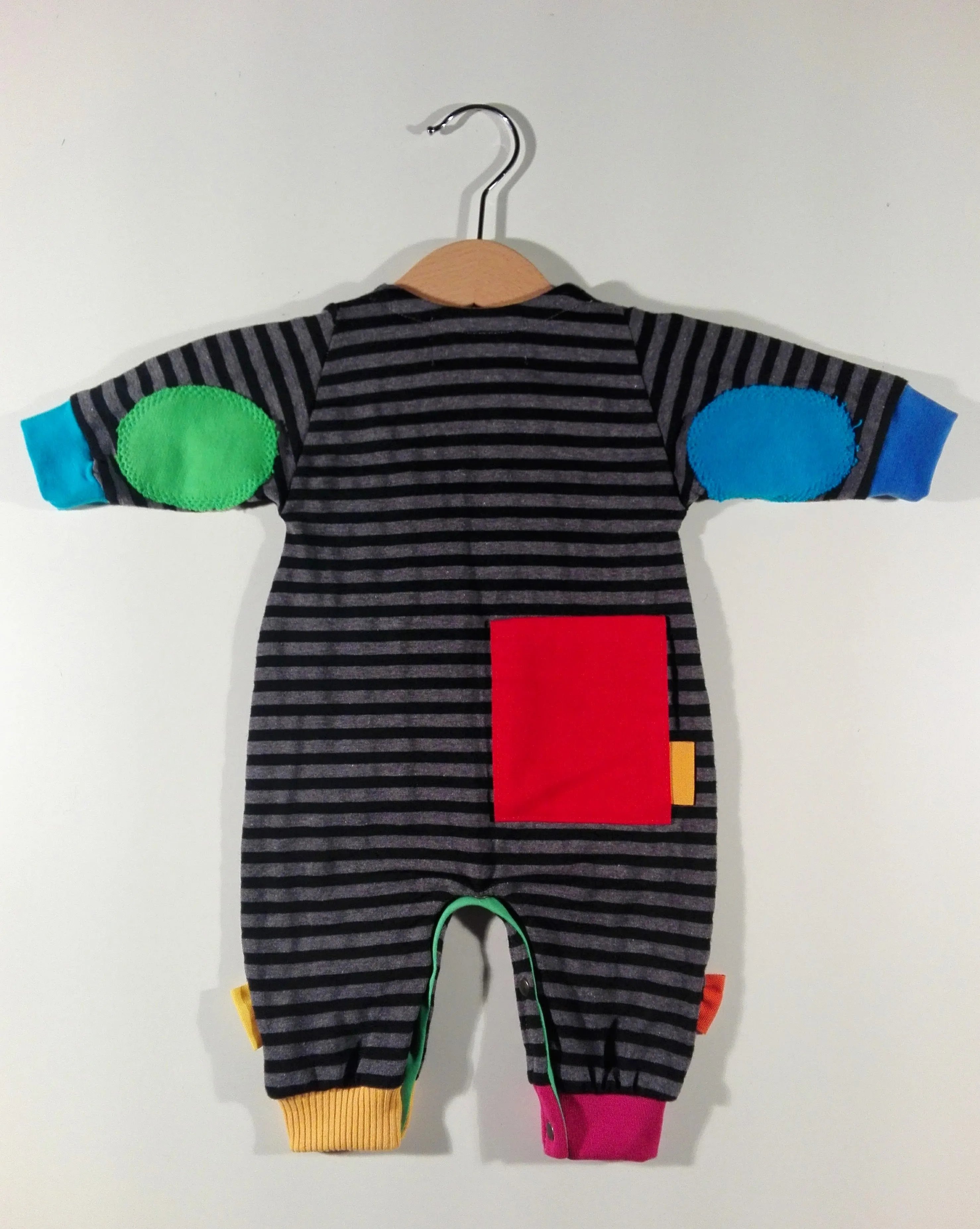 Onesie in cotton with pockets