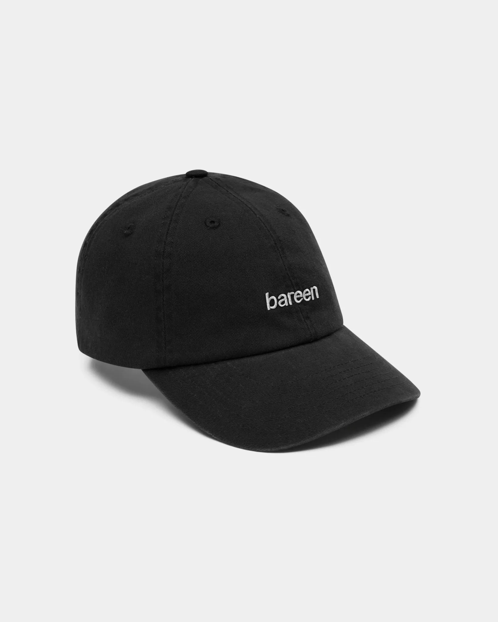 Organic Cotton Dad Cap - Pirate Black