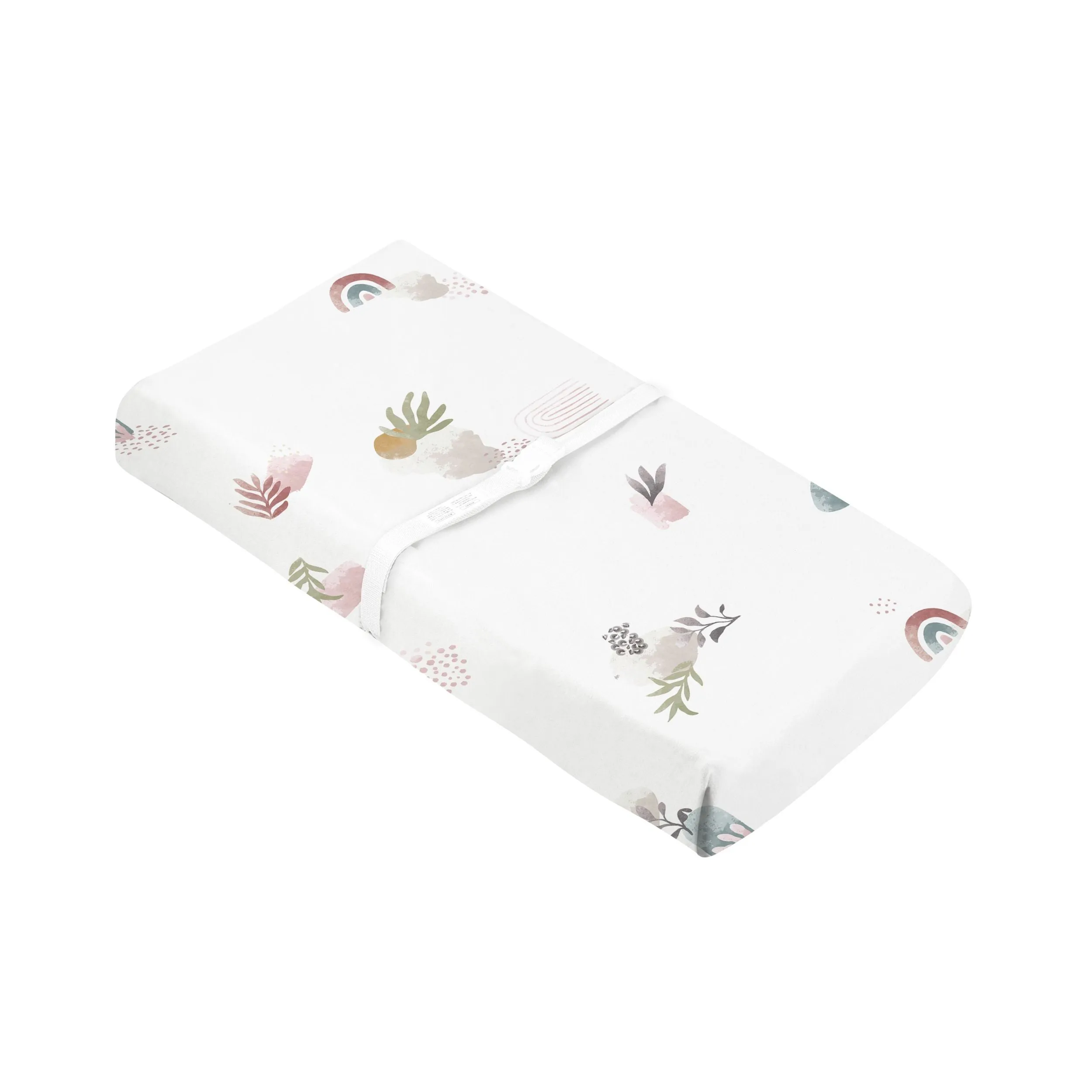 Percale Dream | Changing Pad Cover w-Slits for Safety Straps