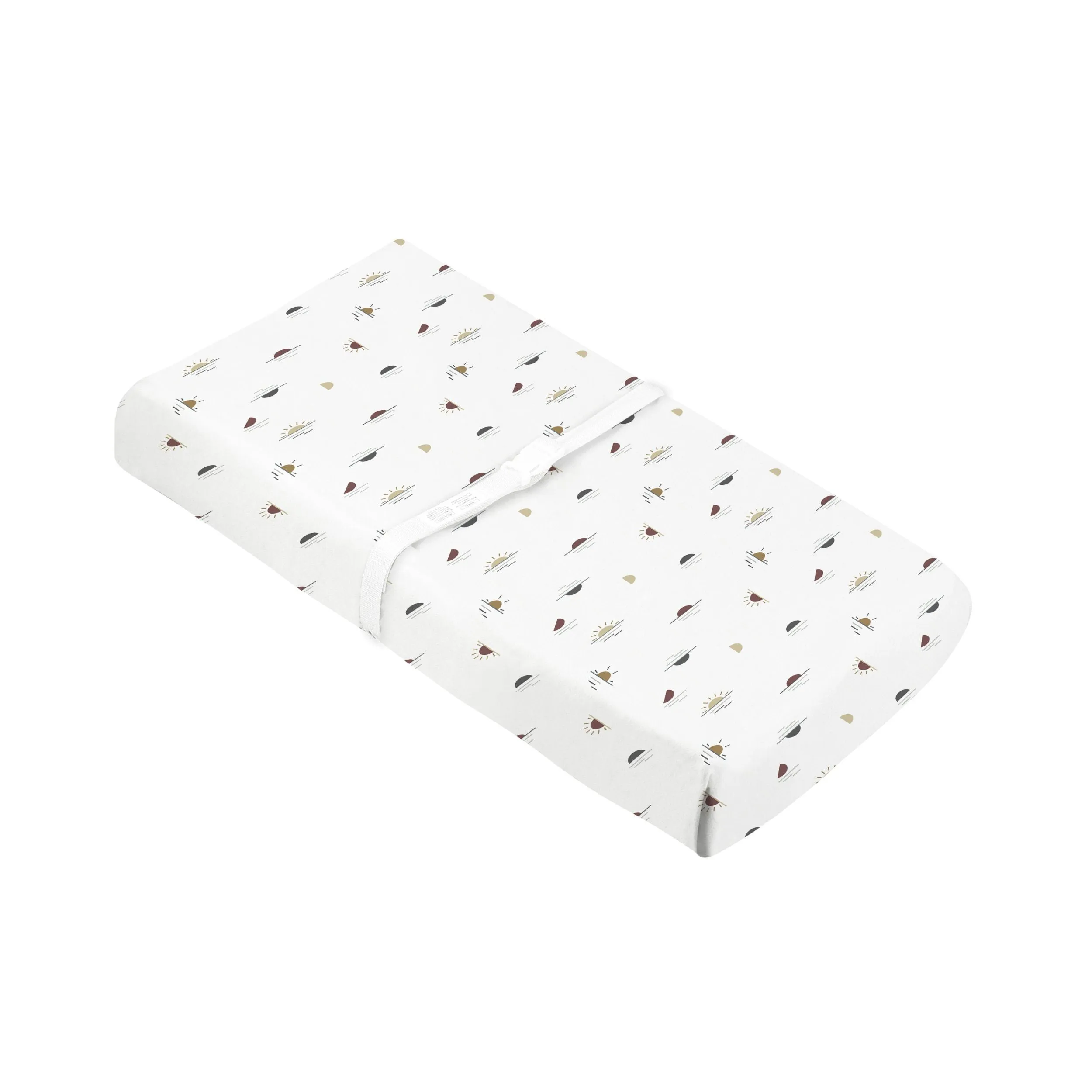 Percale Dream | Changing Pad Cover w-Slits for Safety Straps