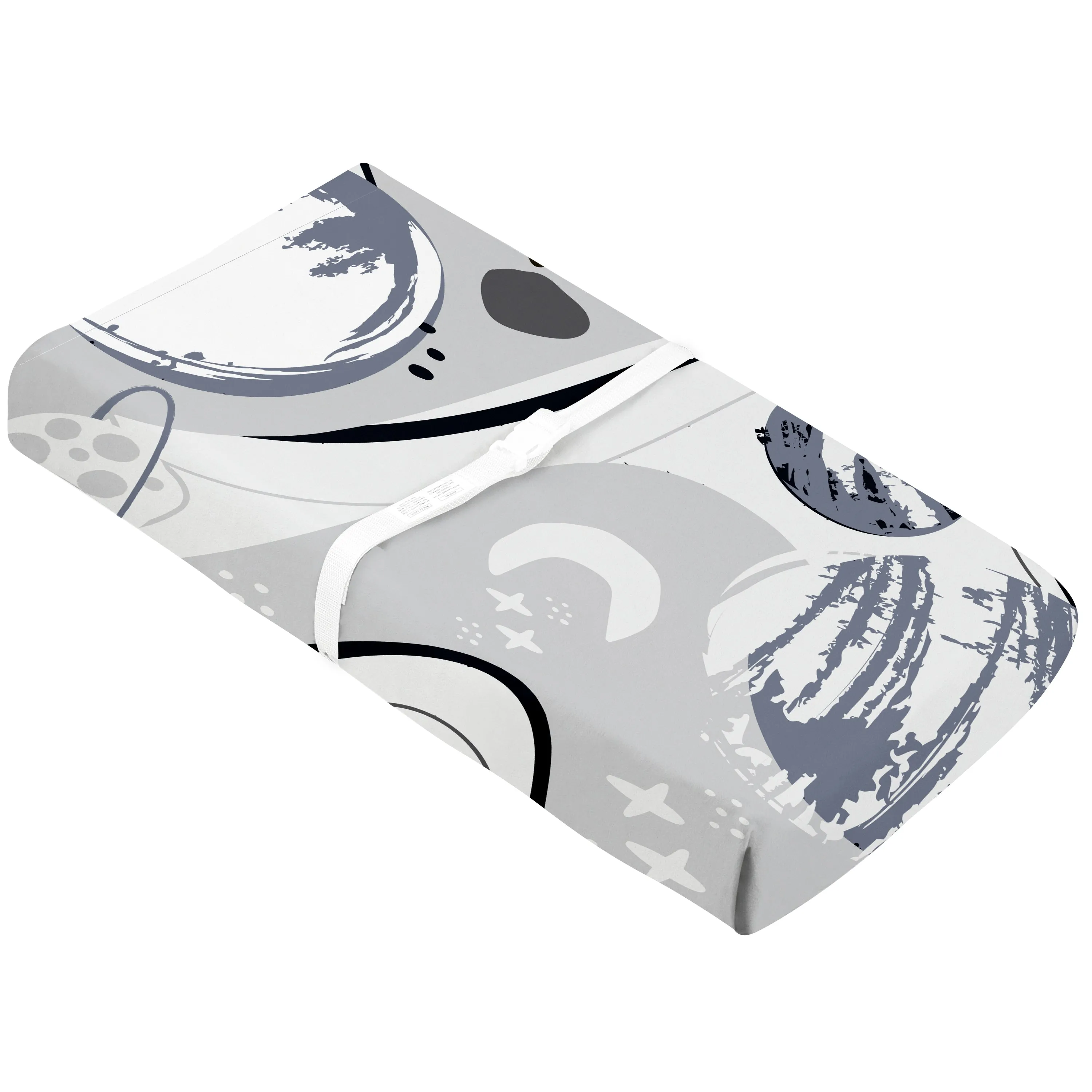 Percale Dream | Changing Pad Cover w-Slits for Safety Straps