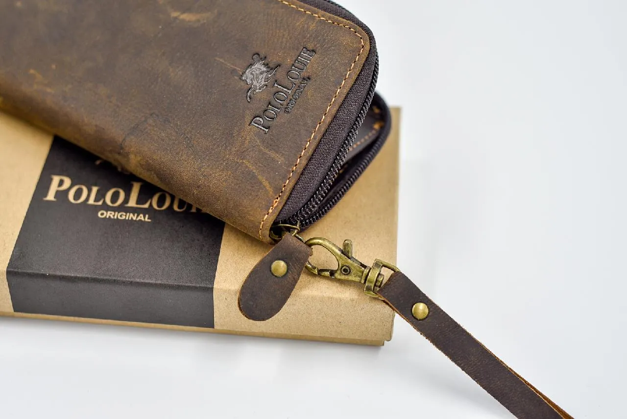 Polo Louie Zip Long Wallet