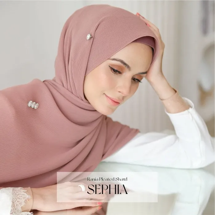 RANIA PLEATED SHAWL 2.0