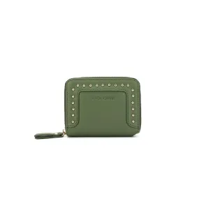 Rebel Pistachio Studded Mini Wallet