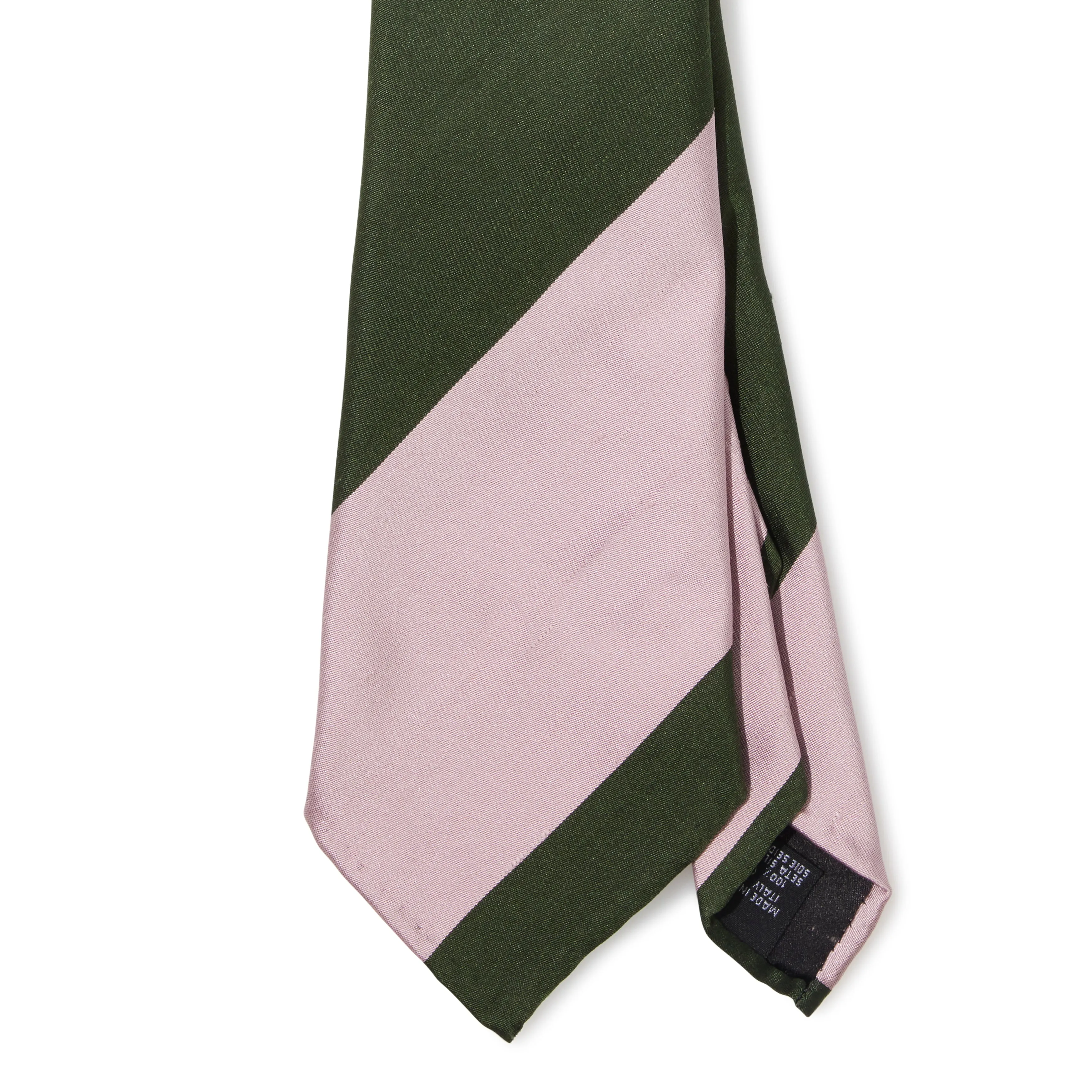 Silk Big Stripe Seven-fold Tie