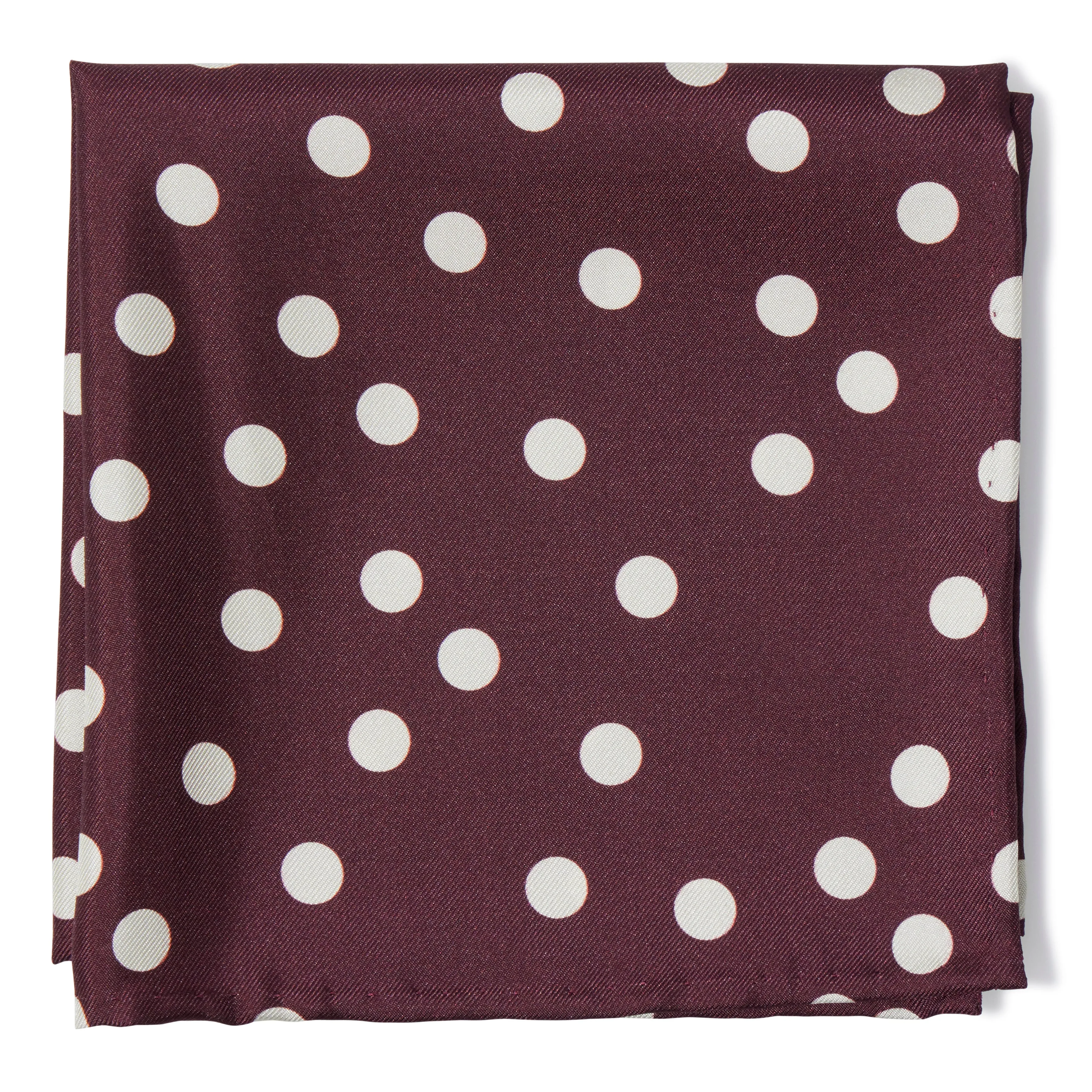 Silk Dot Pocket Square