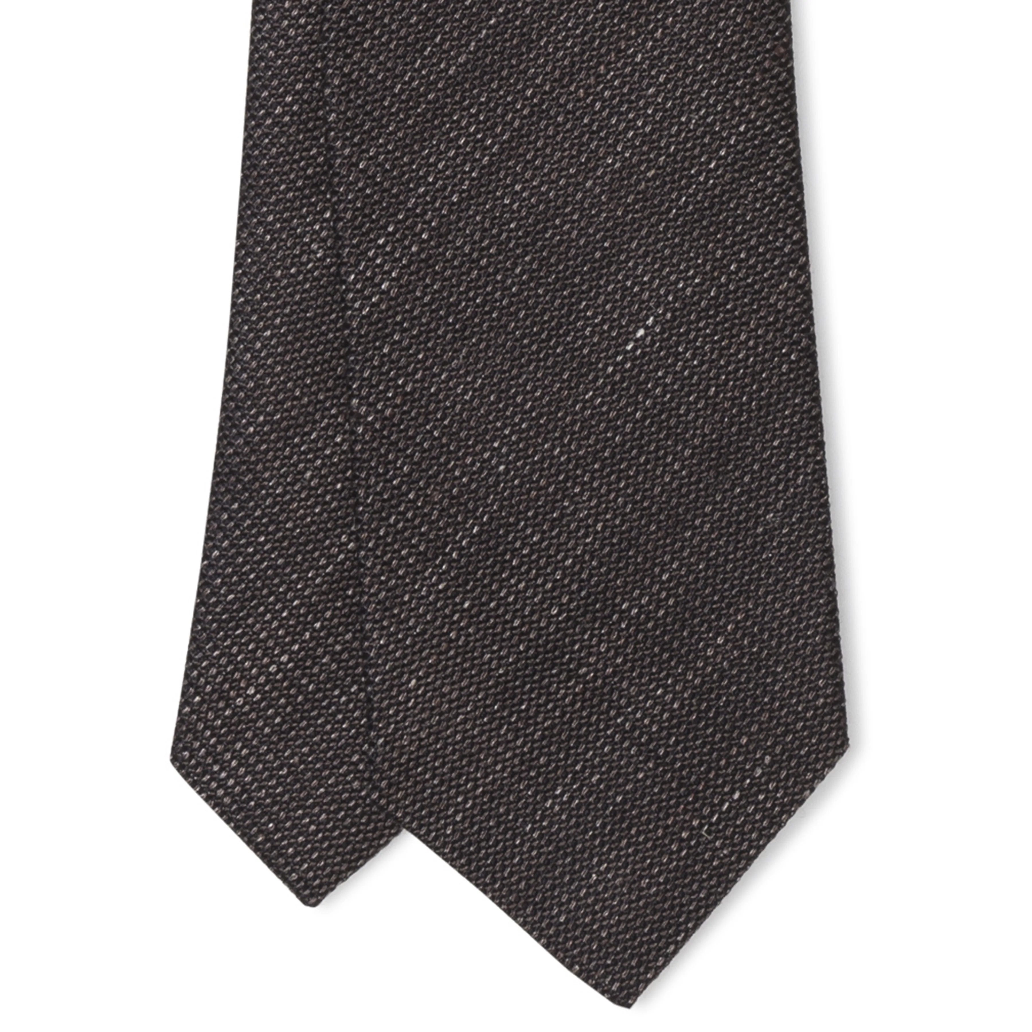 Silk-Linen Tipped Tie