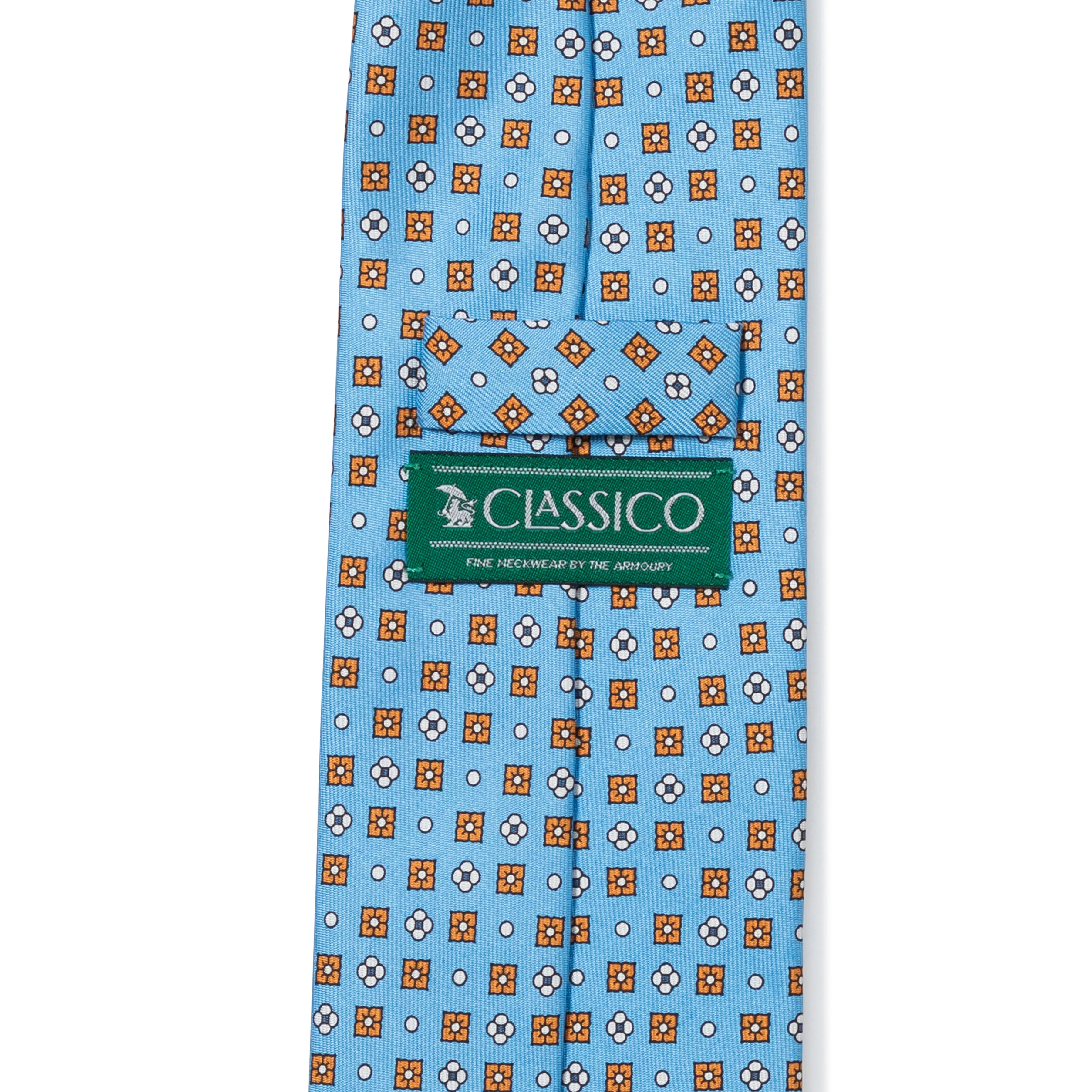 Silk Micro Floral Classico Tie