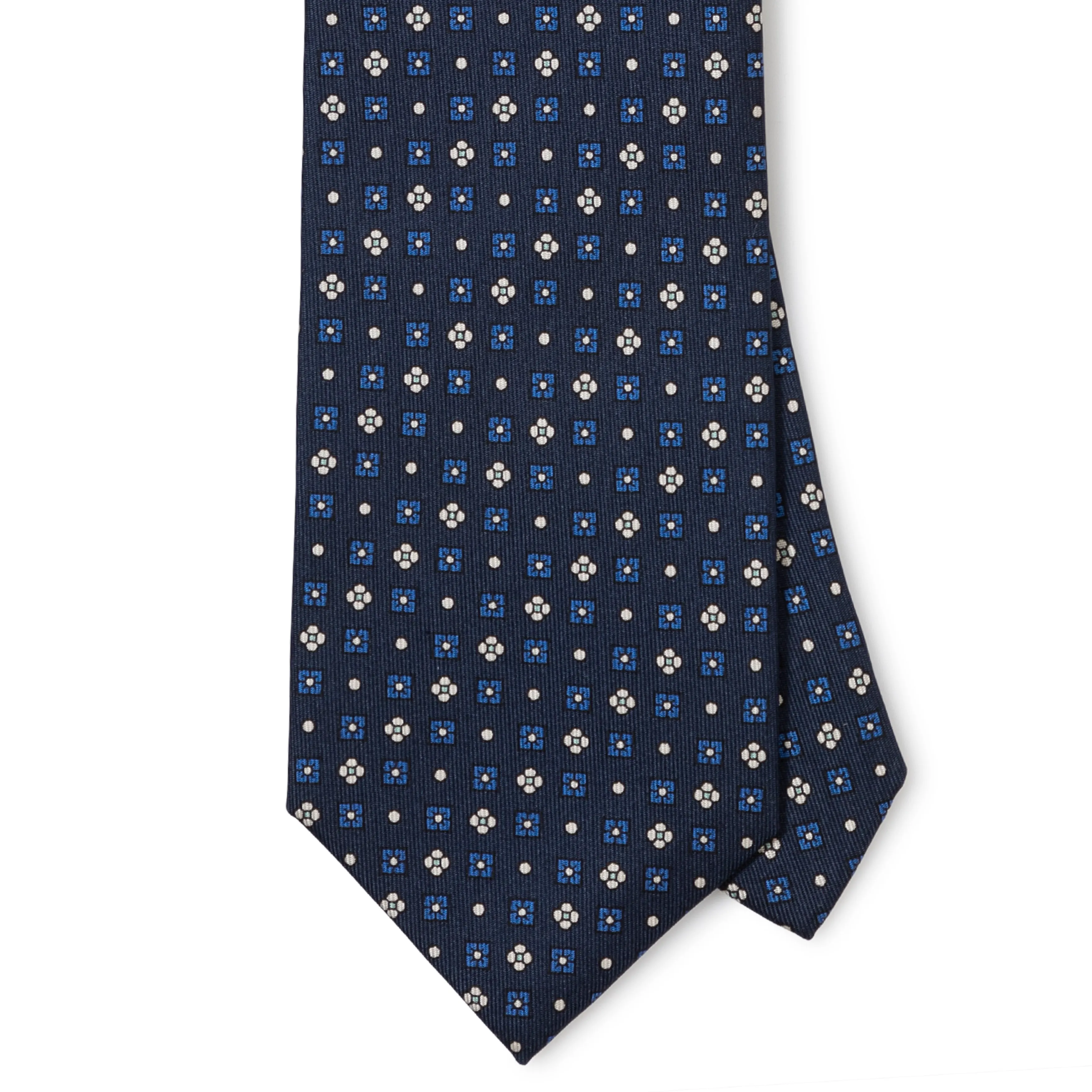 Silk Micro Floral Classico Tie