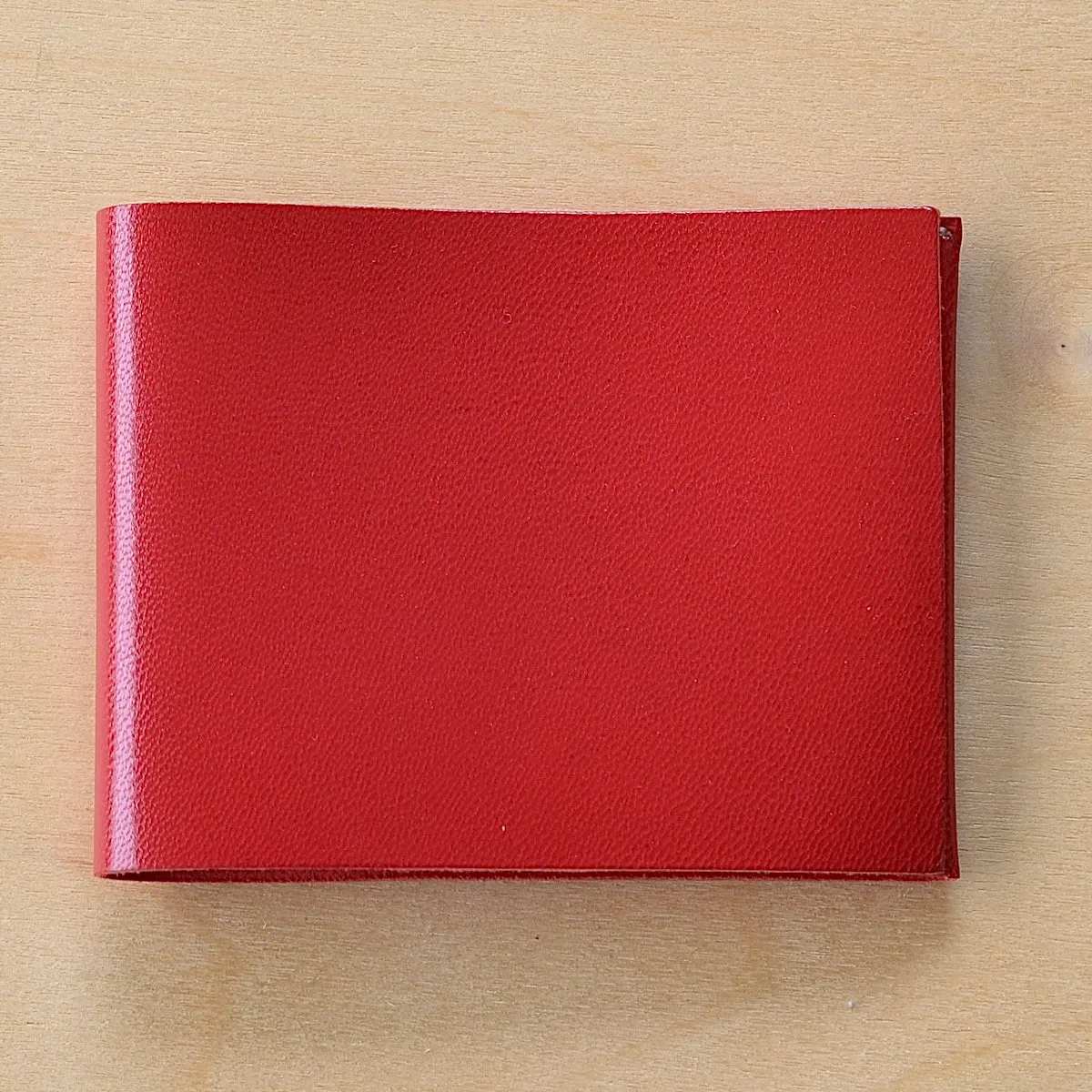 Simple Flap Wallet in Orange, Red and Yellow Web