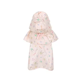 Sketch Pad Raincoat - Light Pink