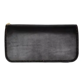 The Black Acre Roper Wallet Black & Green