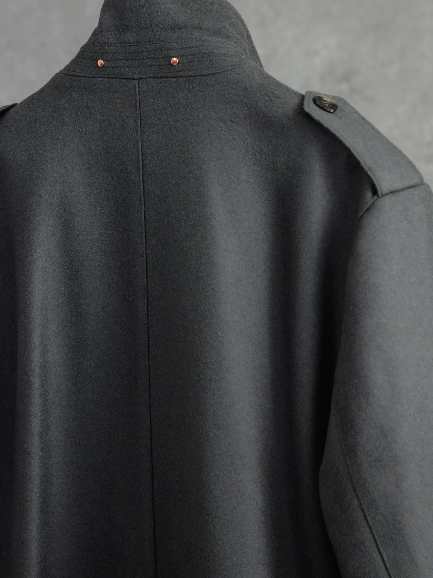 The Doeskin Revere Field Jacket - Cobble Grey