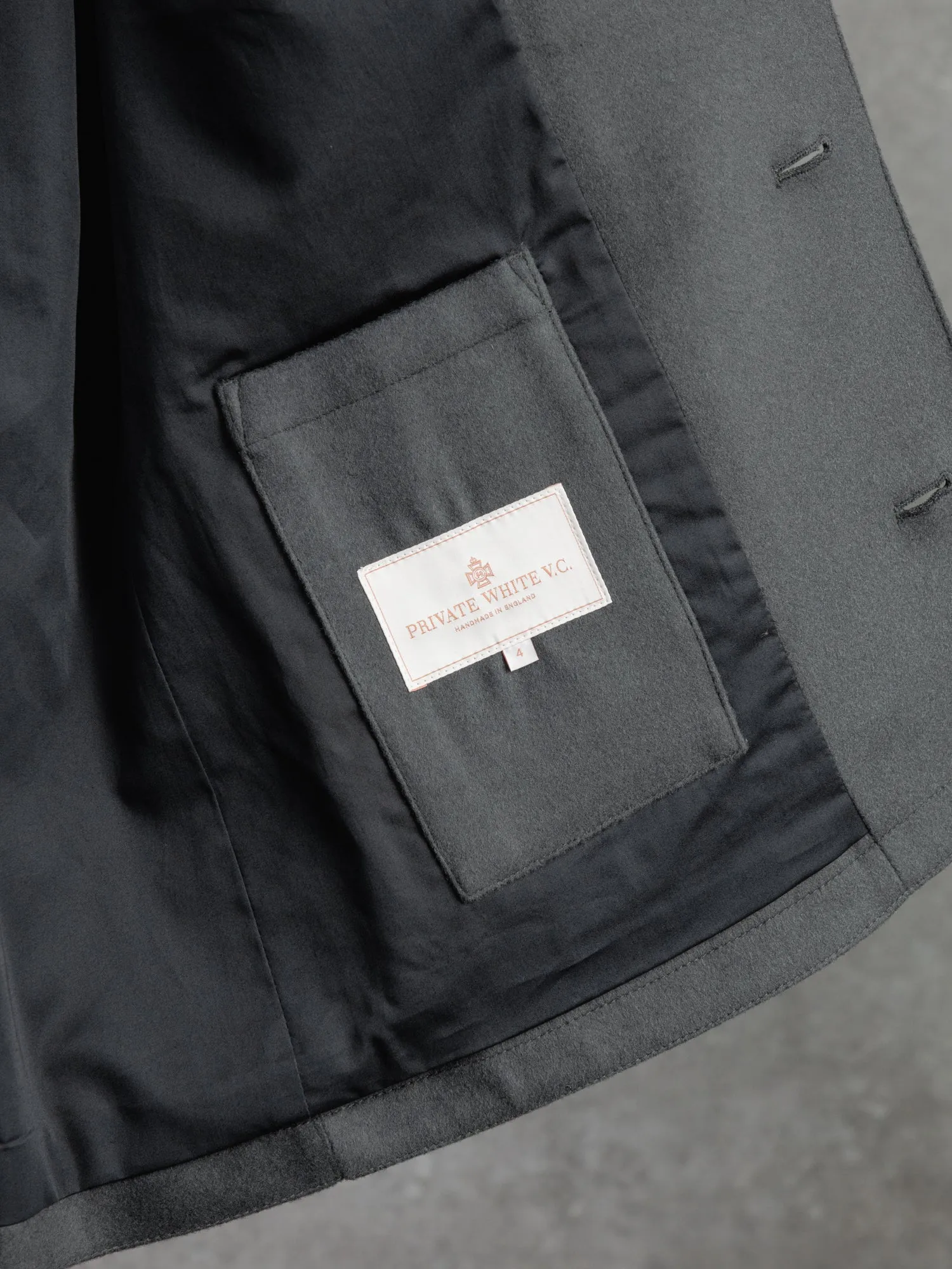 The Doeskin Revere Field Jacket - Cobble Grey