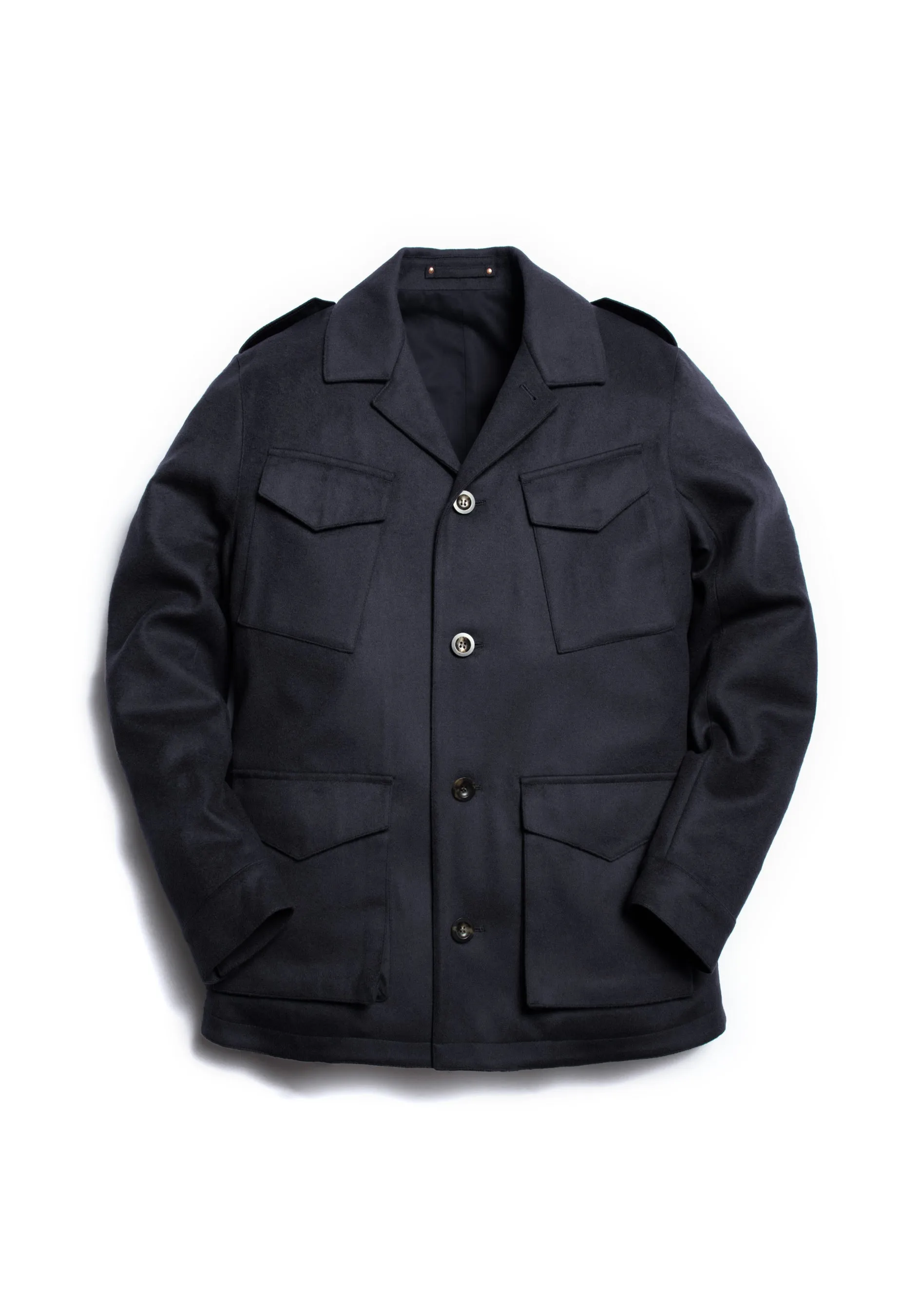 The Doeskin Revere Field Jacket - Navy