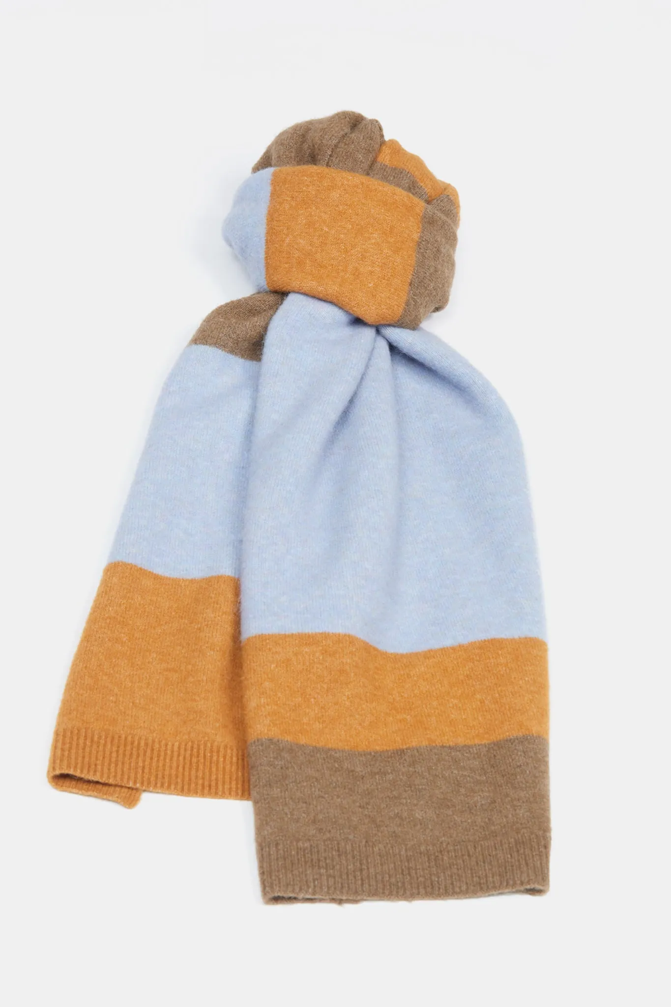 Tolg Scarf Clay/ Light Blue/ Brown