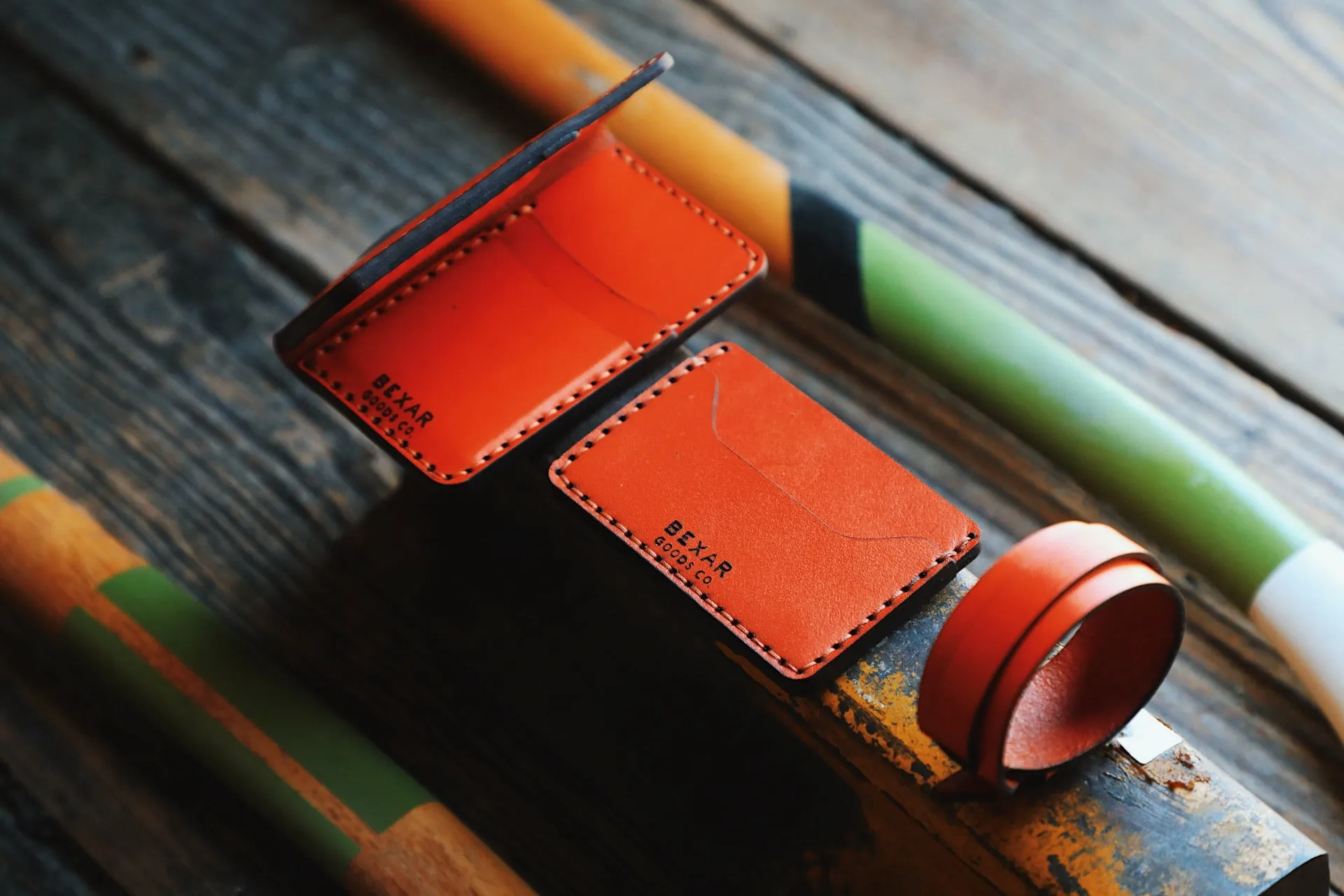 Vertical Card Wallet // S.O.S