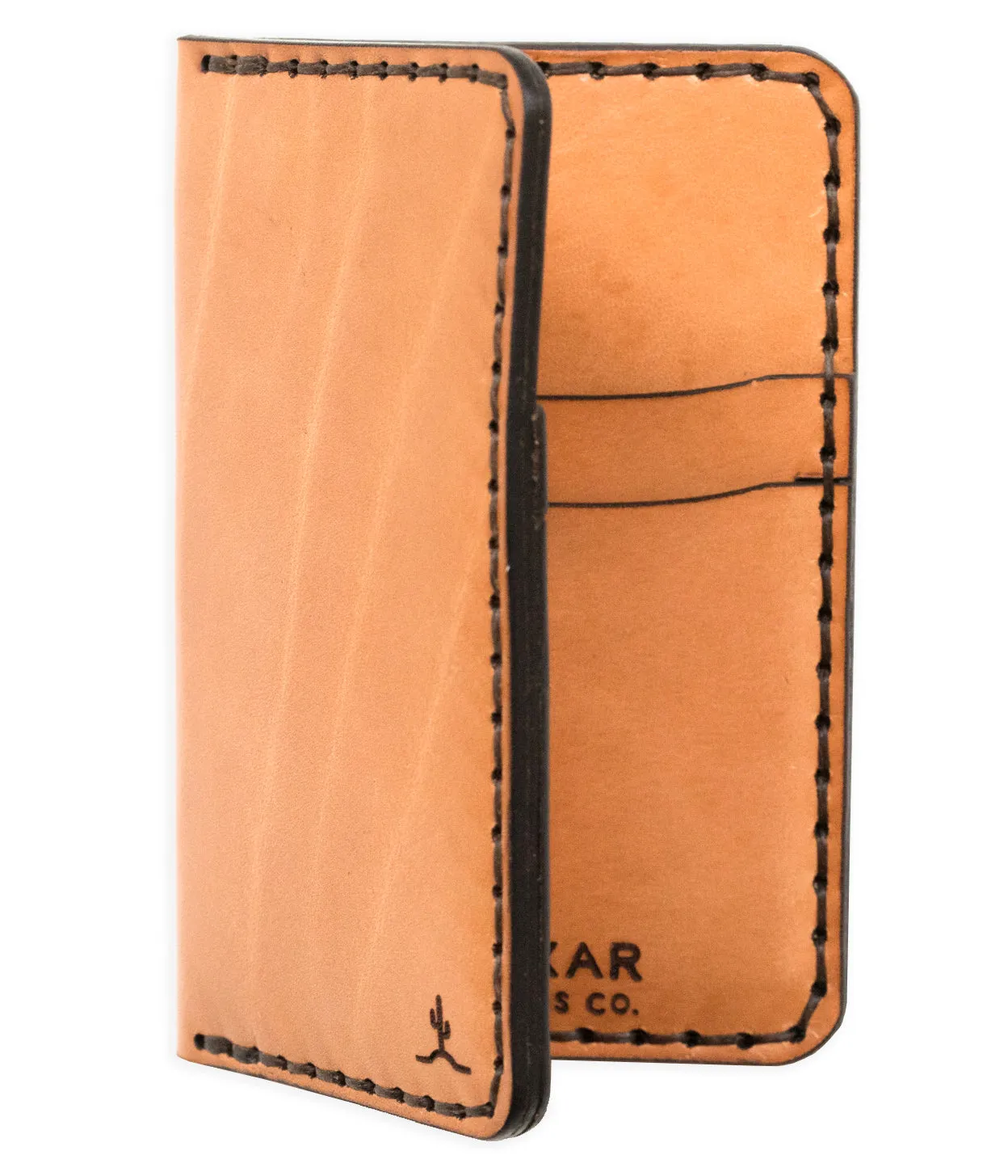 Vertical Wallet // Russet