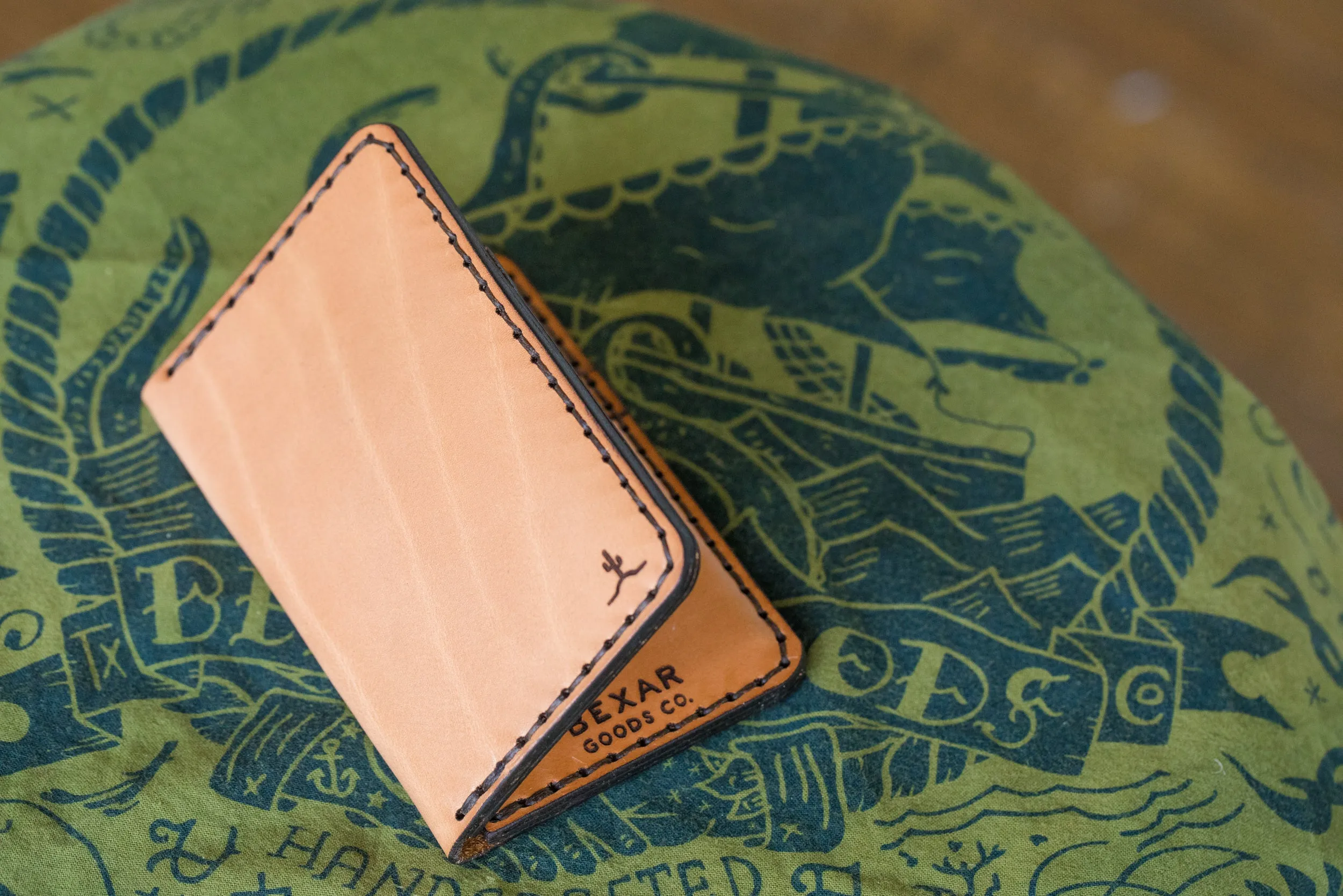 Vertical Wallet // Russet