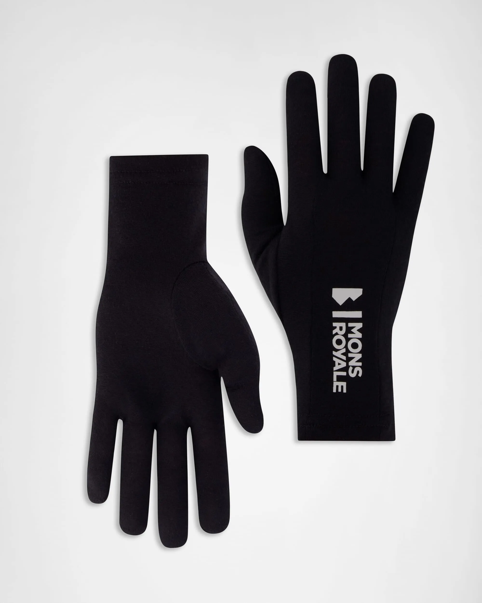 Volta Merino Glove Liners - Black