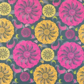 Walter Knabe Floral Bliss Machine Printed Fabric