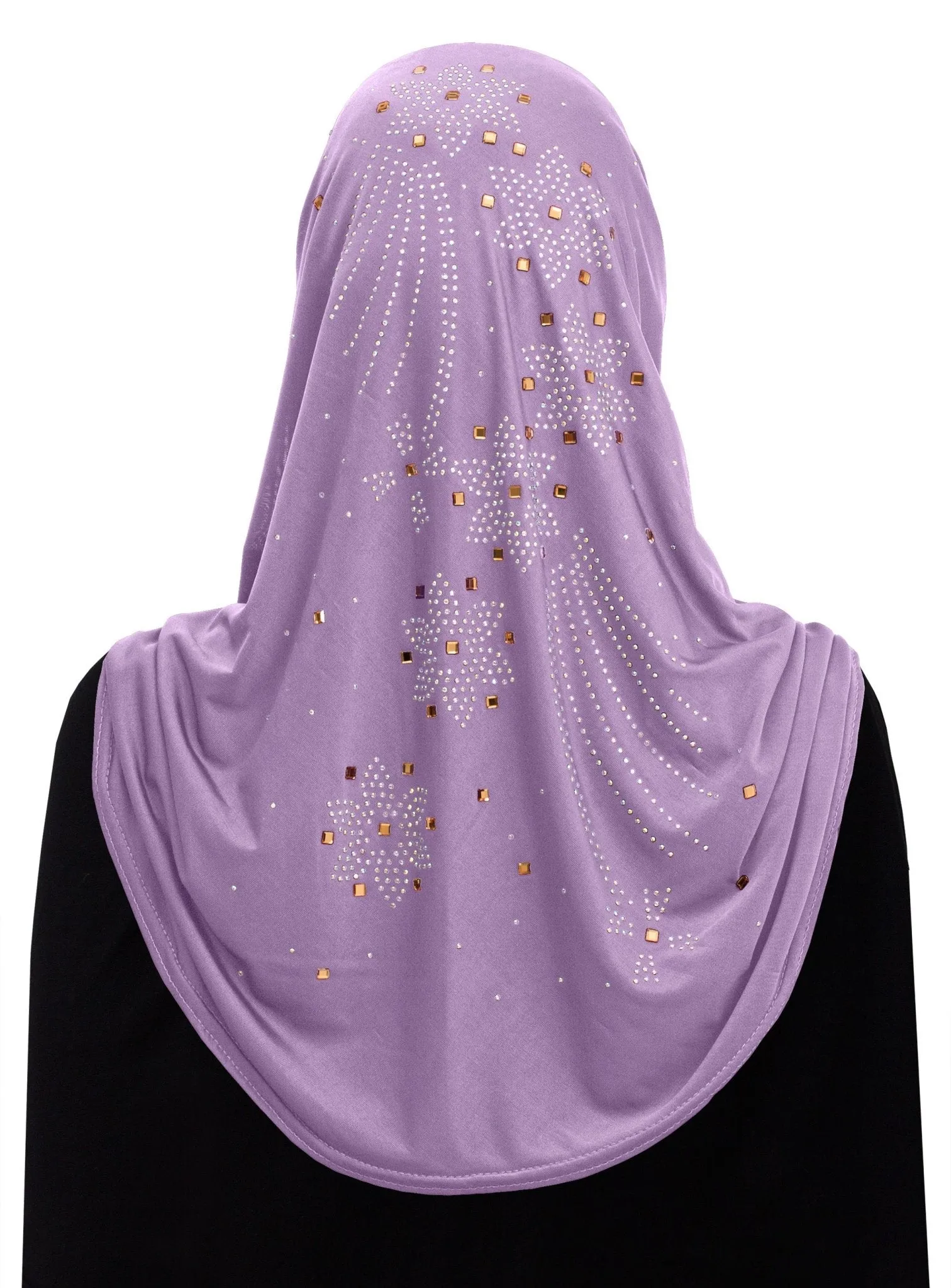 Wholesale 1 Dozen Aiyah Amira Hijab WOMEN'S 1 piece Lycra with Rhinestones