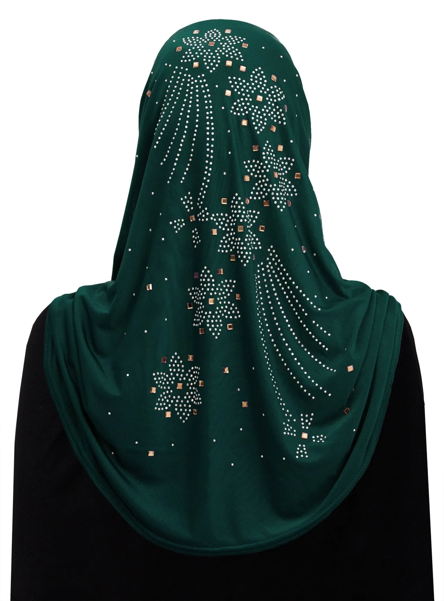 Wholesale 1 Dozen Aiyah Amira Hijab WOMEN'S 1 piece Lycra with Rhinestones