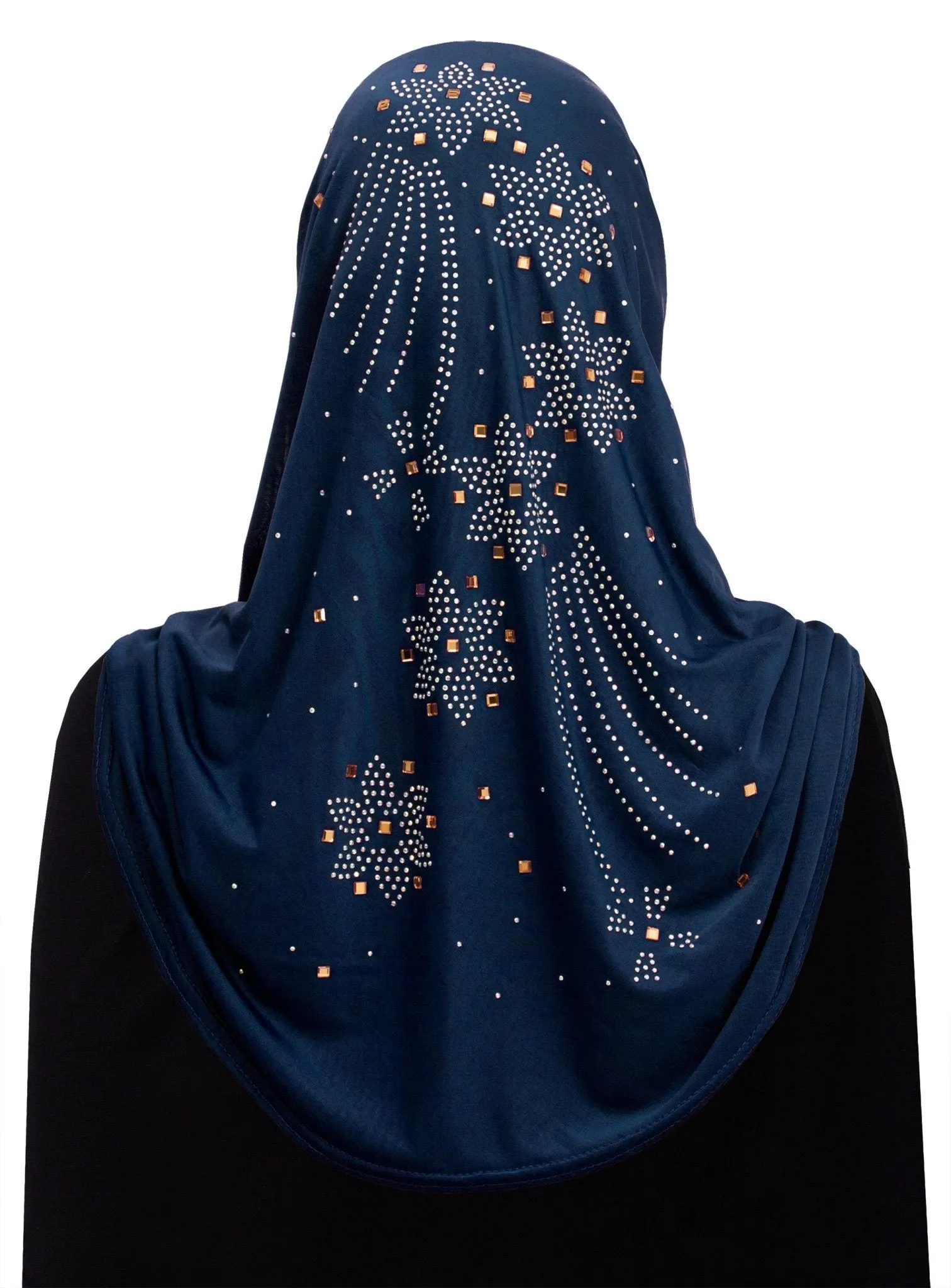 Wholesale 1 Dozen Aiyah Amira Hijab WOMEN'S 1 piece Lycra with Rhinestones