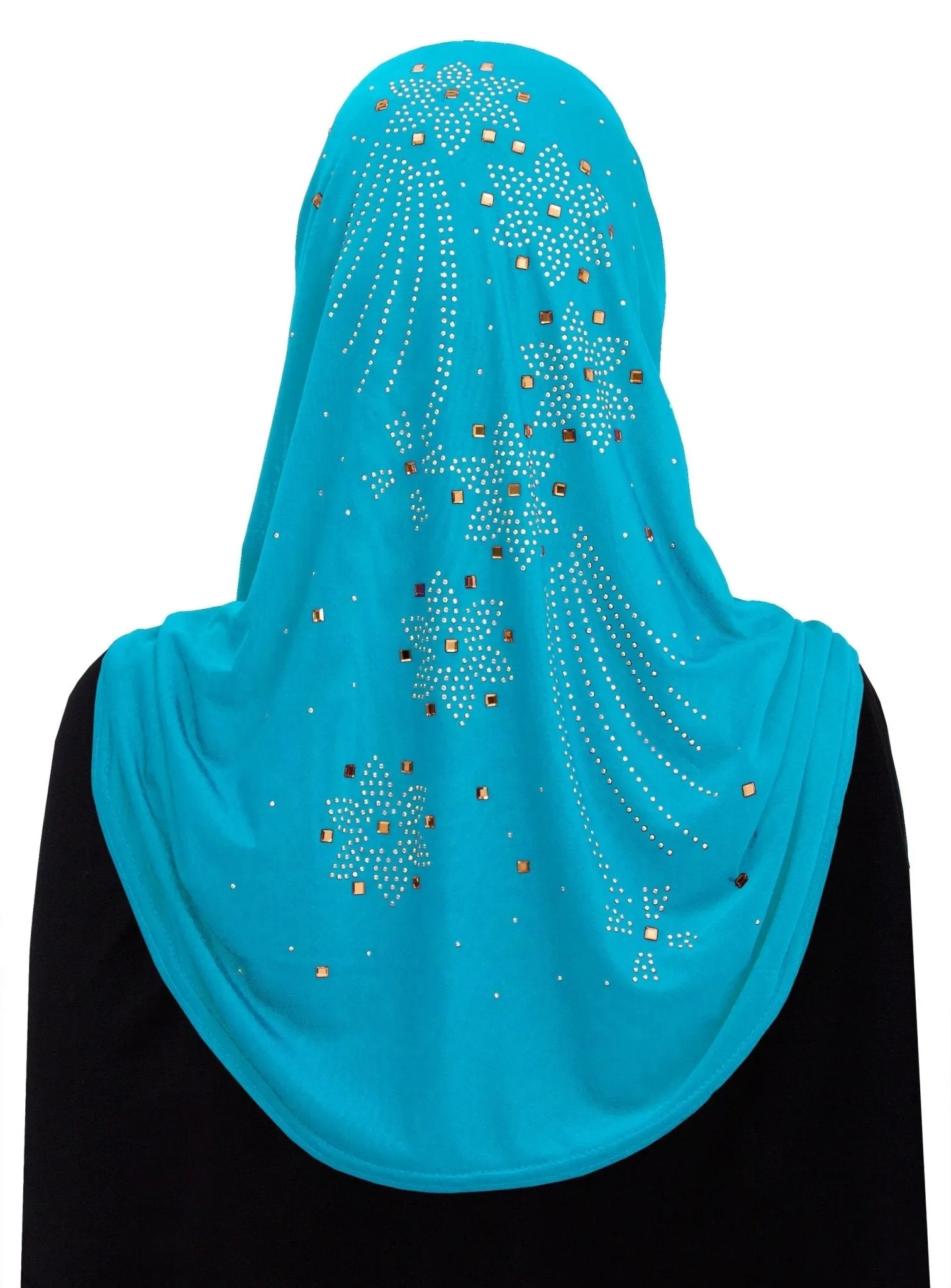 Wholesale 1 Dozen Aiyah Amira Hijab WOMEN'S 1 piece Lycra with Rhinestones