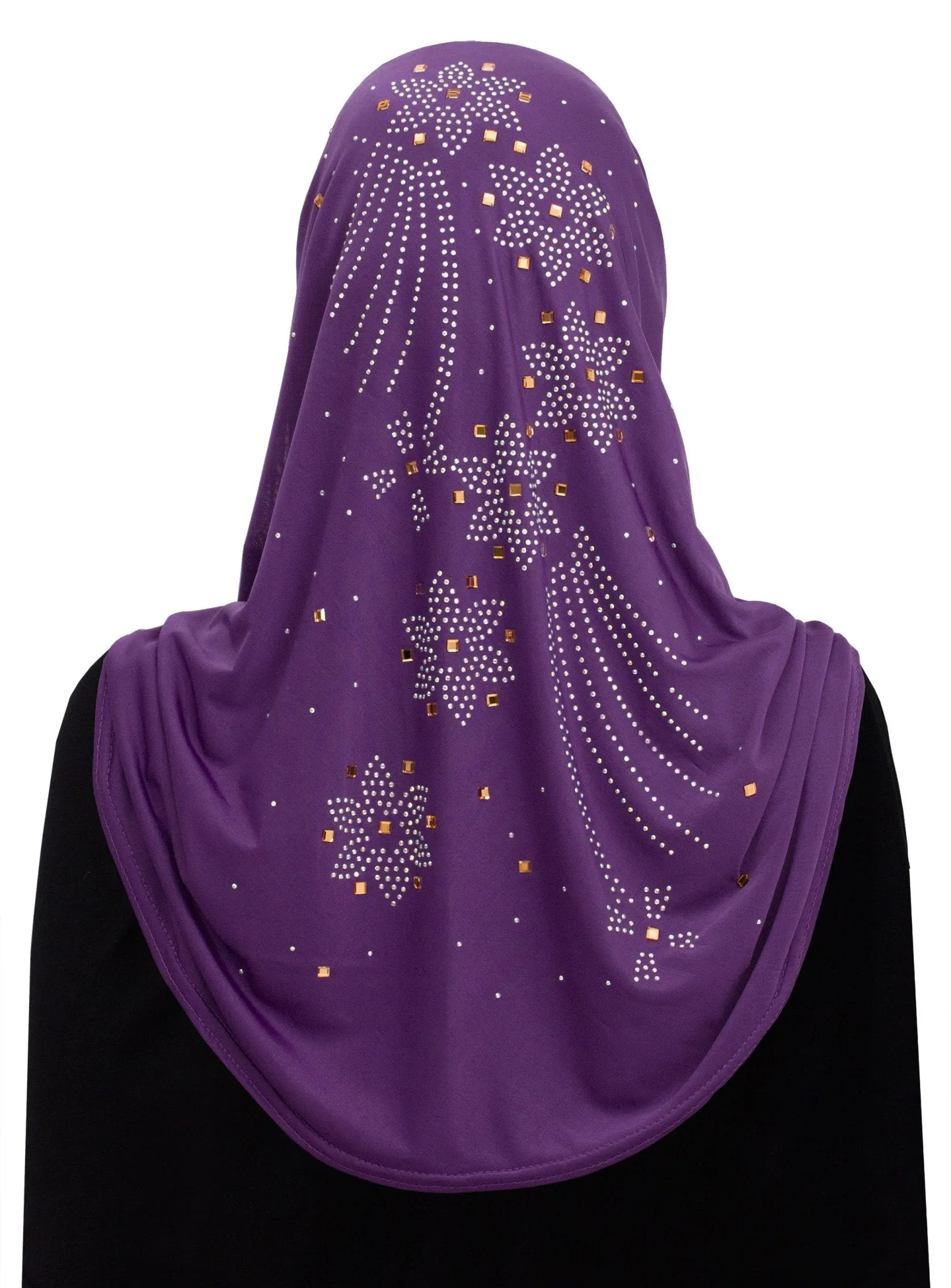 Wholesale 1 Dozen Aiyah Amira Hijab WOMEN'S 1 piece Lycra with Rhinestones