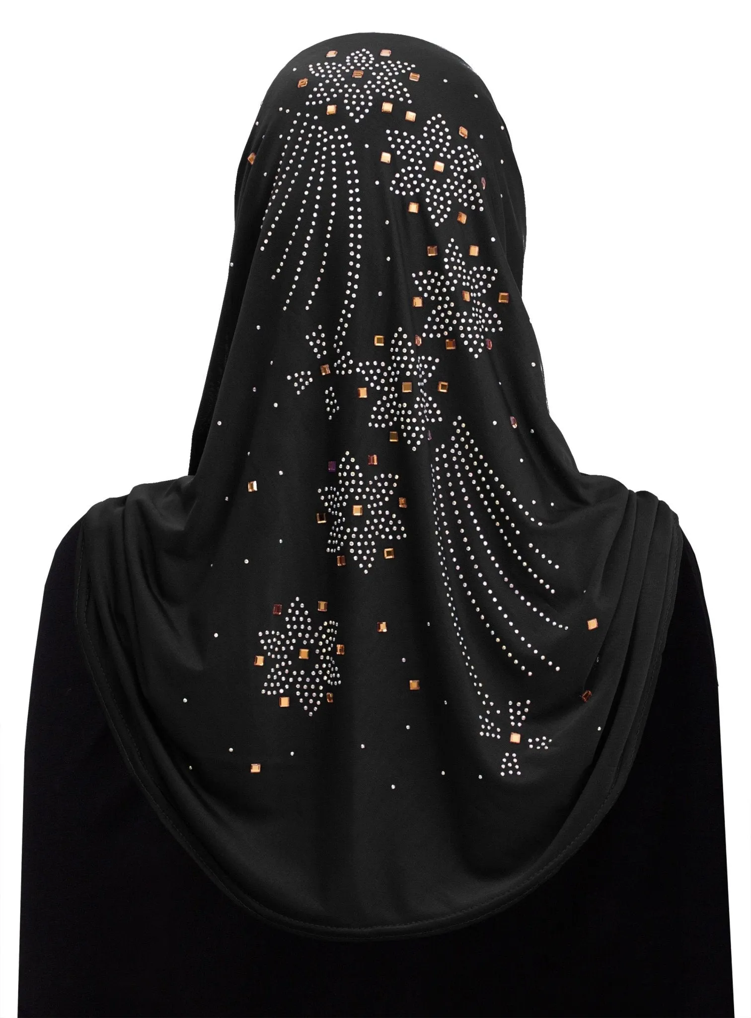 Wholesale 1 Dozen Aiyah Amira Hijab WOMEN'S 1 piece Lycra with Rhinestones